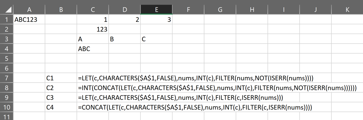 split-a-string-into-an-array-of-characters-in-excel